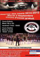 Reprise des cours 2014-2015